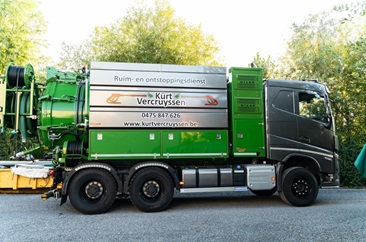 Ruimdienst Vercruyssen ledigen van septische putten en regenputten